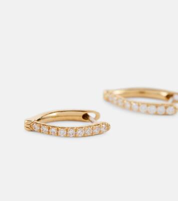 Boucles d’oreilles Cristina Small en or 18 ct et diamants | Melissa Kaye