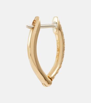 Boucles d’oreilles Cristina Small en or 18 ct et diamants | Melissa Kaye