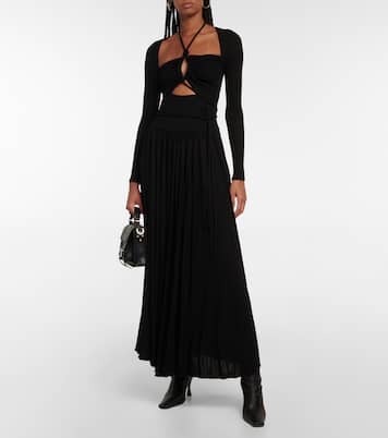 Cutout jersey maxi dress | Proenza Schouler