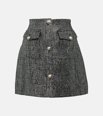 Mini-jupe en tweed | Alessandra Rich