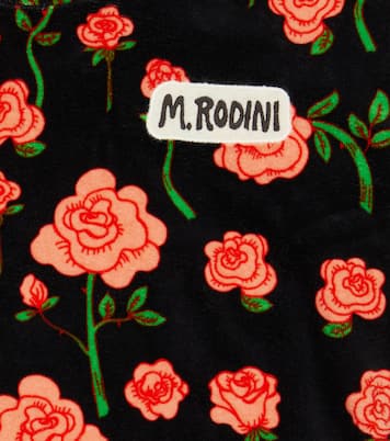 Bedrucktes Top aus Baumwollsamt | Mini Rodini