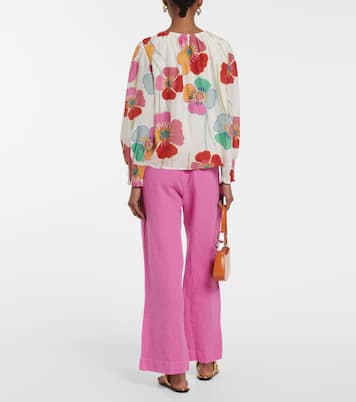 Blusa Avery in cotone e seta | Velvet
