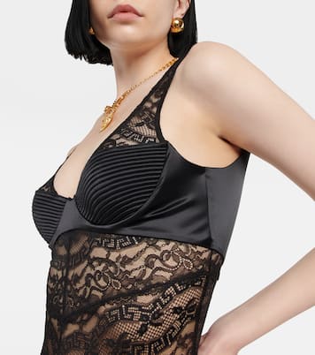 Body Greca de encaje | Versace