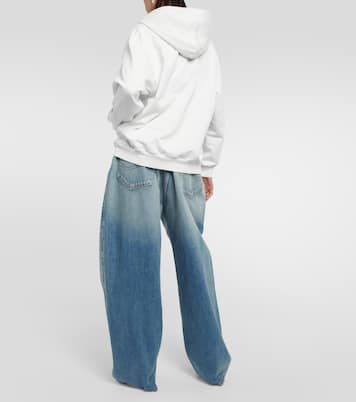 Cotton fleece hoodie | Balenciaga