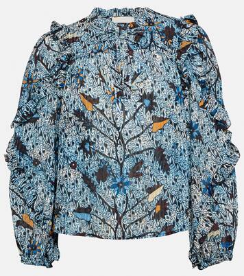 Bluse Manet aus einem Baumwollgemisch | Ulla Johnson