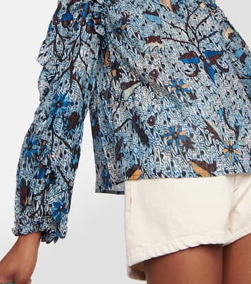 Bluse Manet aus einem Baumwollgemisch | Ulla Johnson