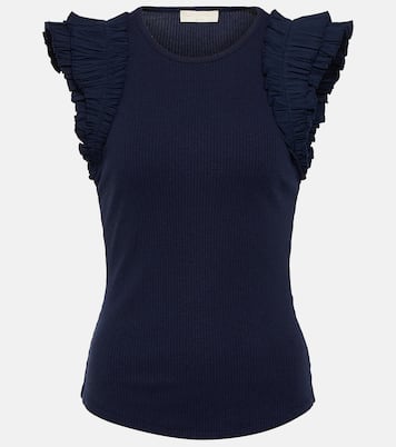 Tank top Lilo de punto acanalado | Ulla Johnson