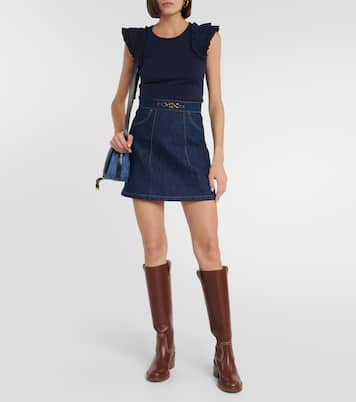 Tank top Lilo de punto acanalado | Ulla Johnson