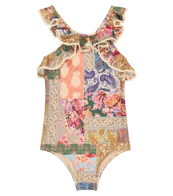 Maillot de bain à motif cachemire | Zimmermann Kids