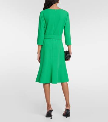 Abito midi in misto lana | Oscar de la Renta