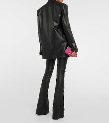 Oversize-Blazer aus Leder | The Attico
