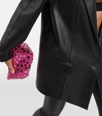 Oversize-Blazer aus Leder | The Attico