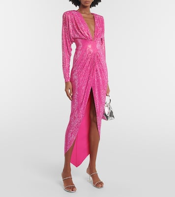 Robe longue à ornements | Alexandre Vauthier