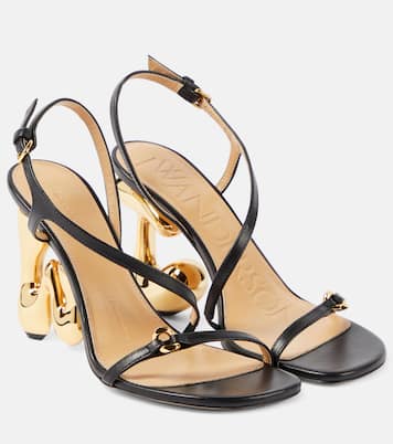 Sandalias JW Bubble Heel de piel | JW Anderson