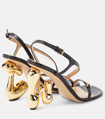 Sandalias JW Bubble Heel de piel | JW Anderson