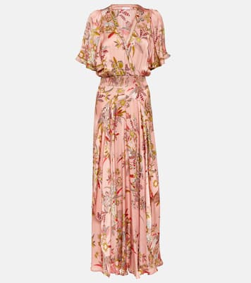 Bedrucktes Maxikleid Mabelle | Poupette St Barth