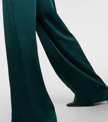 Weite Hose Kyra aus Satin | Simkhai
