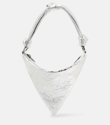 Cameron Mini leather shoulder bag | Amina Muaddi