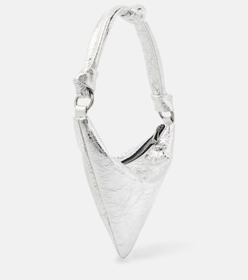 Cameron Mini leather shoulder bag | Amina Muaddi