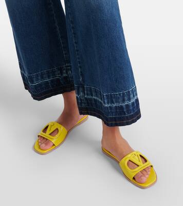 Sandalias VLogo Signature de piel | Valentino Garavani