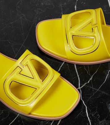 Sandalias VLogo Signature de piel | Valentino Garavani