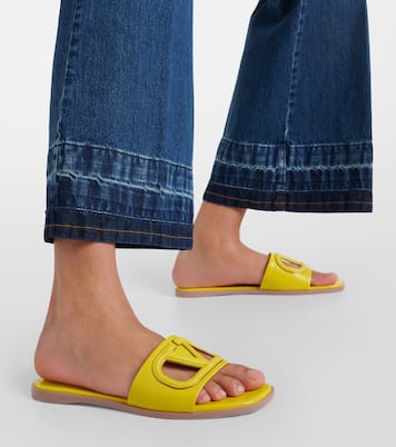 Sandalias VLogo Signature de piel | Valentino Garavani