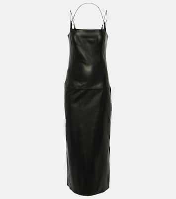 Abito midi in pelle | The Attico