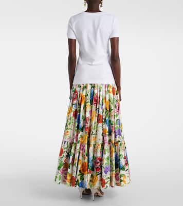 Camiseta de jersey de mezcla de algodón | Dolce&Gabbana
