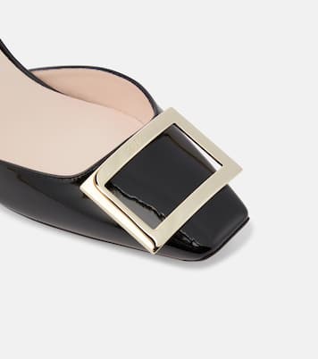 Slingback-Pumps Trompette 70 aus Lackleder | Roger Vivier