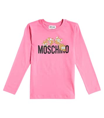 Set aus Longsleeve und T-Shirt aus Jersey | Moschino Kids
