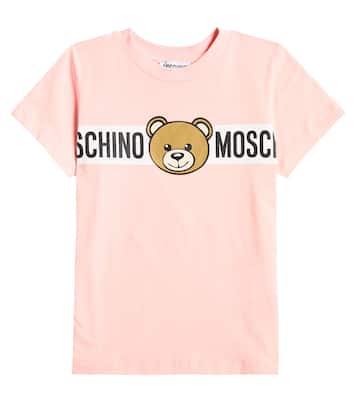 Set aus Longsleeve und T-Shirt aus Jersey | Moschino Kids