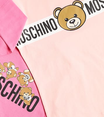 Set aus Longsleeve und T-Shirt aus Jersey | Moschino Kids