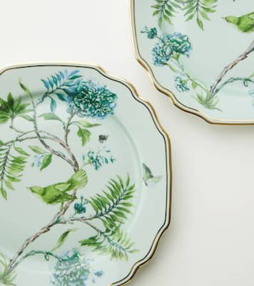 Set de 2 assiettes à dessert Secret Garden | Aquazzura Casa