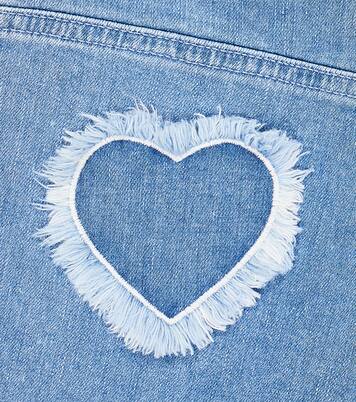 Shorts de denim con flecos | Stella McCartney Kids