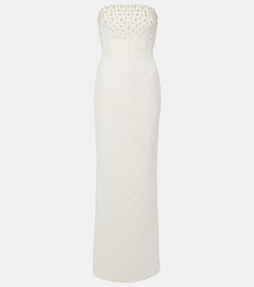Bridal Robe Theresa mit Zierperlen | Rebecca Vallance