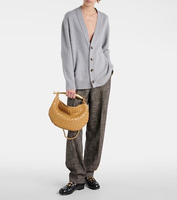 Borsa a spalla Sardine Chain in pelle Intrecciato | Bottega Veneta