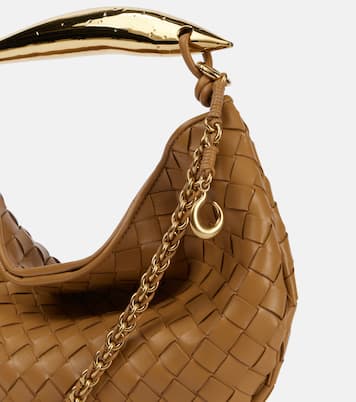Borsa a spalla Sardine Chain in pelle Intrecciato | Bottega Veneta