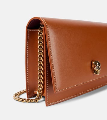 Borsa a tracolla Skull Small in pelle | McQueen