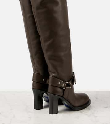 Stivali cuissardes in pelle | Burberry