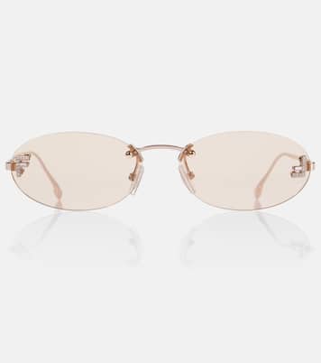 Gafas de sol ovaladas Fendi First Crystal | Fendi