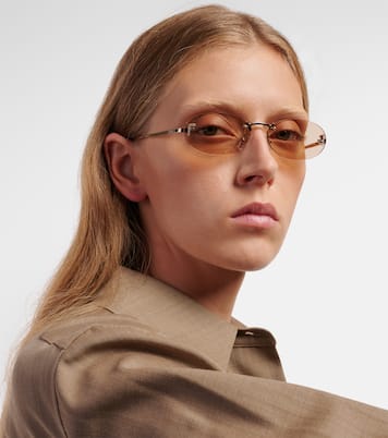 Gafas de sol ovaladas Fendi First Crystal | Fendi