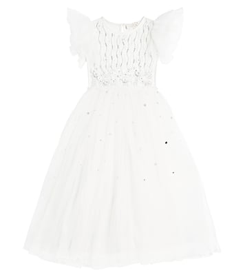 Abito White Wisteria in tulle | Tutu Du Monde