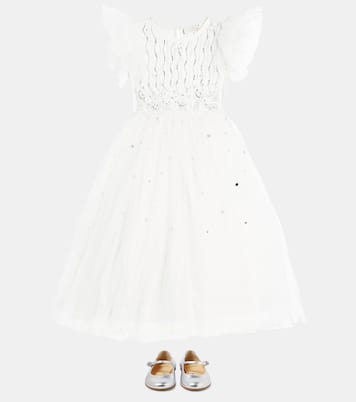 Abito White Wisteria in tulle | Tutu Du Monde