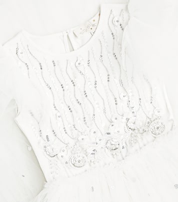 Abito White Wisteria in tulle | Tutu Du Monde