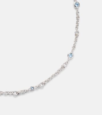 Collana Gravity Estrella in argento sterling con acquamarina | Spinelli Kilcollin