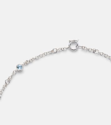 Collana Gravity Estrella in argento sterling con acquamarina | Spinelli Kilcollin