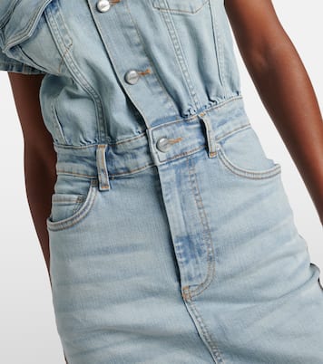 Robe midi en jean | Ganni
