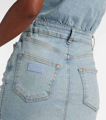 Robe midi en jean | Ganni