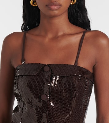 Sequined midi dress | Rotate