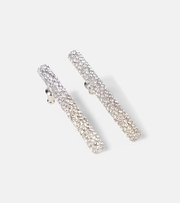 Orecchini T-Bar con cristalli | McQueen